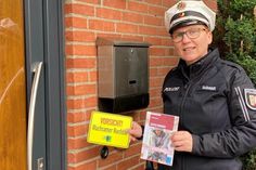 Polizeihauptkommissarin Schmidt, Einbruchschutzberaterin, Sachgebiet Prävention, Polizeidirektion Lübeck. (Foto: Polizeidirektion Lübeck)