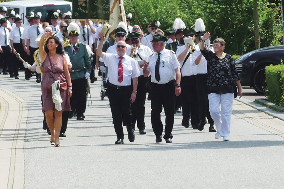 Der große Festumzug startet wie gewohnt am Sonntag am Bürgerhaus in Scharbeutz.