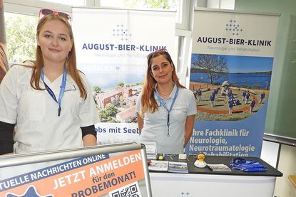 Lina Knoppke und Layla Abu Labadeh waren für die August-Bier-Klinik vor Ort, nordish.news unterstützten als Medienpartner.