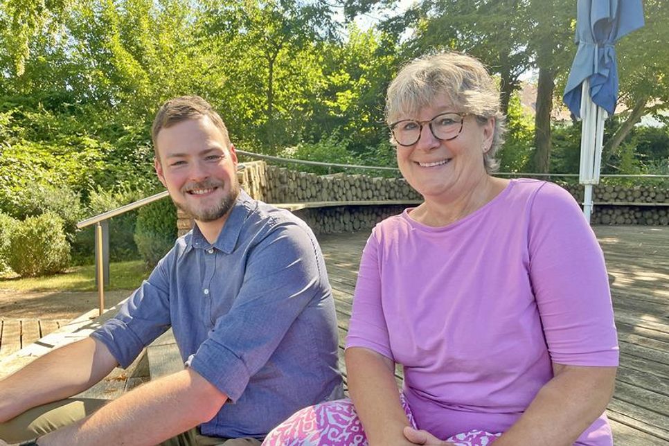 Katrin Irmer ist neue Präventionsbeauftragte, Nils Meyer für Kinder- und Jugendarbeit zuständig.