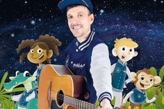 Kinder-Entertainer Piet Rakete macht um 14 Uhr und um 16 Uhr ordentlich Stimmung auf der Bühne im Bad Schwartauer Kurpark.