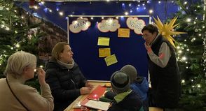 „Wie sieht ein guter Ort zum Leben aus? Was wünschen wir uns für unsere Nachbarschaft und unsere Stadt?“ - Die offene Bürger-Sprechstunde bietet Gelegenheit, Fragen an die Kommunalpolitik zu stellen sowie Wünsche und Ideen zu äußern.