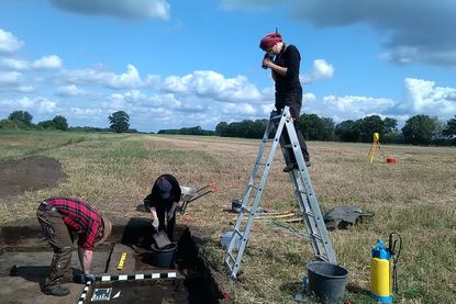 Dokumentation der Grabungsergebnisse von Nostorf