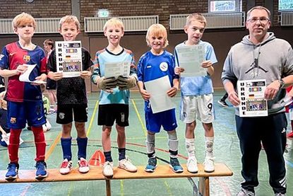 Team Deutschland mit Trainer Marc Müller hat das Kuddel-Muddel-Turnier gewonnen.