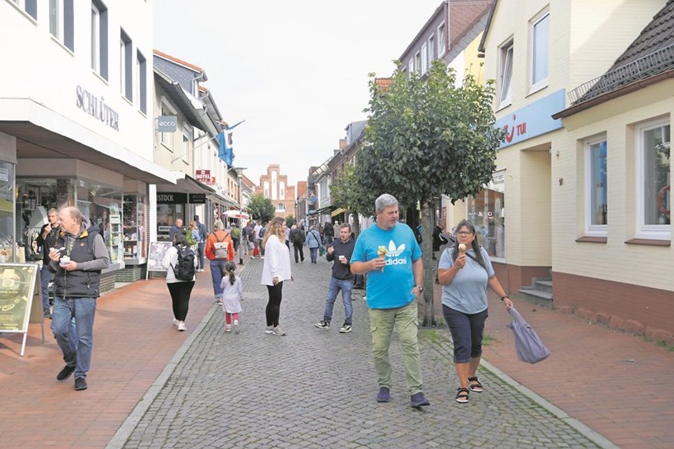 Bummeln, shoppen und genießen.