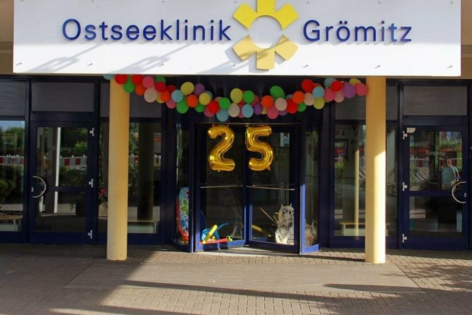 Für die 25-Jahr-Feier hat sich die Klinik extra herausgeputzt.
