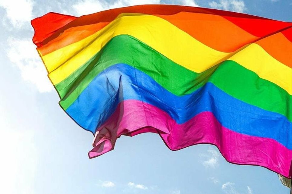 Die Regenbogenflagge gilt als Zeichen für Toleranz und Akzeptanz der Vielfalt von Lebensformen.