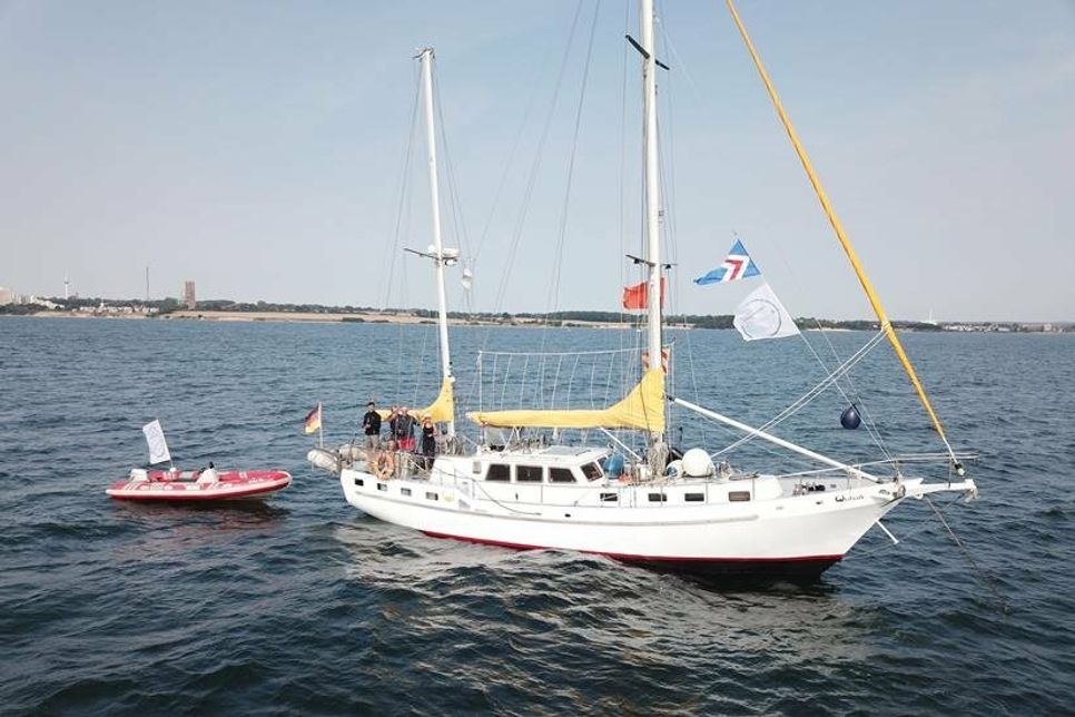 Das Startschiff.