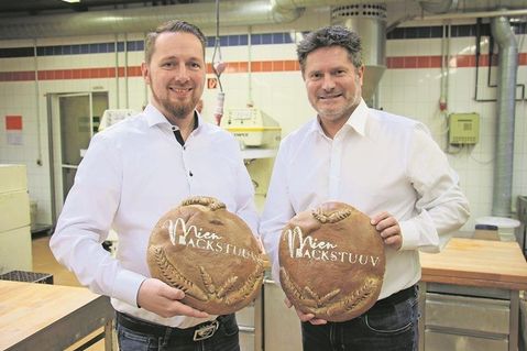 Die beiden geschäftsführenden Gesellschafter von „Mien Backstuuv“ Jan Thaysen (lks.) und Detlef Scheel.