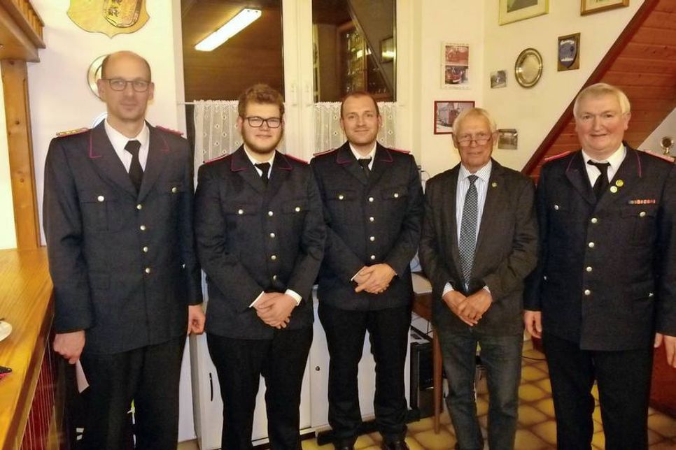 Björn Sachau, Finn Mohrbach, Florian Revenstorf, Joachim Weber, Thorsten Ahrens (v. lks.).
