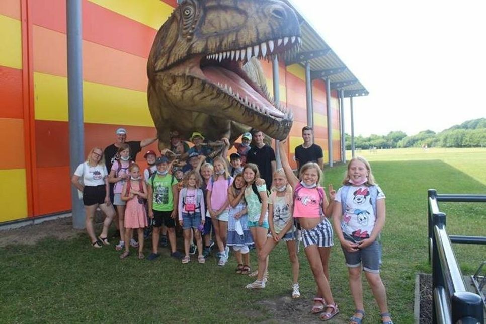 Besuch im Dinoland.