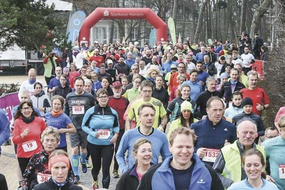 Über 1.000 Läufer werden auch in diesem Jahr beim Ostseelauf in Timmendorfer Strand teilnehmen.