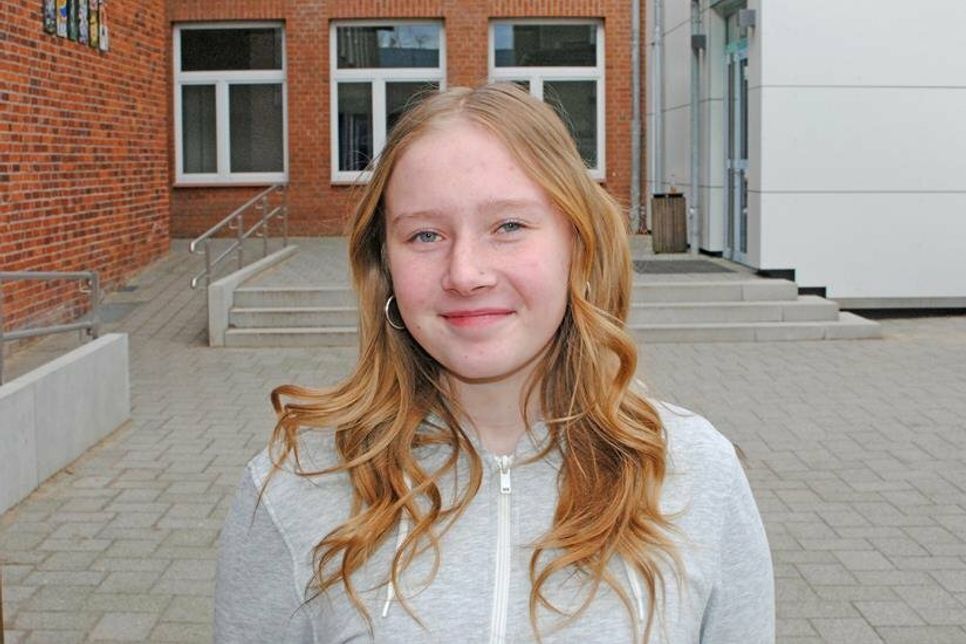 Schülerin Angelina (16): Schön wäre gewesen, wenn ein Betrieb aus der Landwirtschaft dabei gewesen wäre.