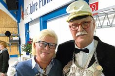 Das neue Königspaar 2021/22 der Plöner Schützengilde, Imke und Heinz Langfeldt. Fotos: hfr Martens