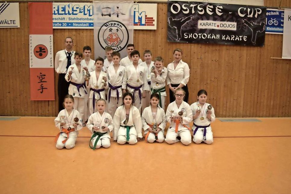 Das Dojo Nippon war so erfolgreich wie noch nie beim Ostsee-Cup.