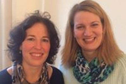 Die Koordinatorinnen des Familienzentrums Katja Kirschall und Kristina Bruhn.