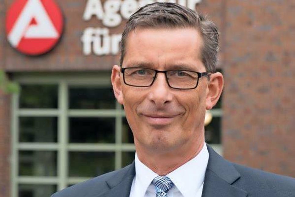 Chef der Arbeitsagentur Lübeck Markus Dusch.