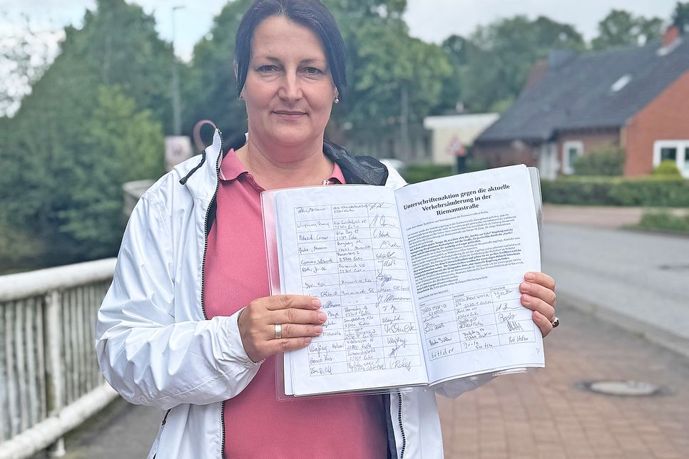 Antje Lück-Langer hat in kurzer Zeit 286 Unterschriften gegen Teile der Neuregelung gesammelt