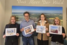 Das Team vom Tourismus-Service Kellenhusen freut sich darauf, Kellenhusen durch die  eigene Kollektion an Briefmarken in die große weite Welt zu schicken.