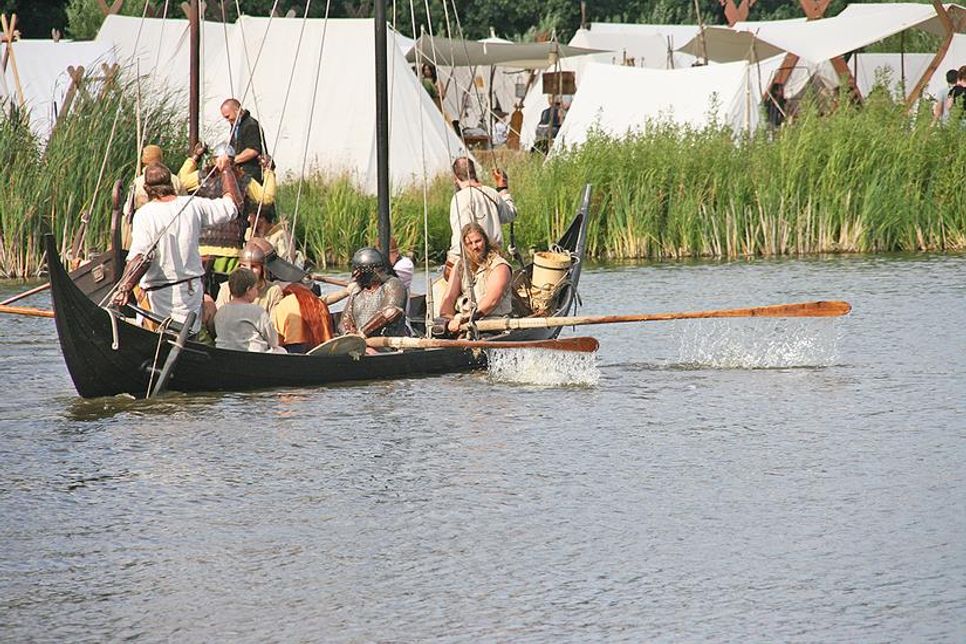 Historisches Leben am Wallsee.