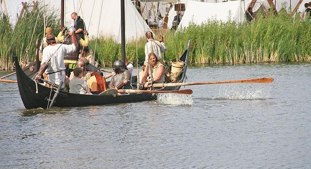 Historisches Leben am Wallsee.