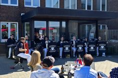 Das Akkordeon Orchester Ostseekrabben begeisterte mit seinem Auftritt.