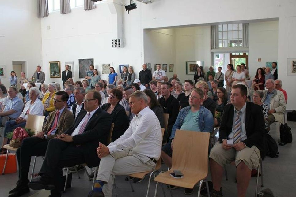 Jubiläumsveranstaltung 20 Jahre Hans-Ralfs-Haus mit zahlreichen Gästen.