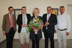 Grußworte sprachen Stephan Freitag, Regionalgeschäftsführer Ameos Nord, Tobias Herrmann, Bewohnerbeirat Ameos Eingliederung Neustadt, Anke Kessenich, Leiterin des Hans-Ralfs-Hauses, Mirko Spieckermann, Bürgermeister der Stadt Neustadt, Anke Kessenich, Leiterin des Hans-Ralfs-Hauses, und Michael Dieckmann, Mitglied des Vorstandes Ameos Gruppe (v. lks.).