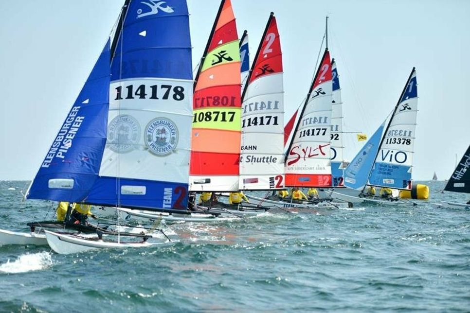 Die Rennen können perfekt vom Seebrückenkopf aus erlebt werden.