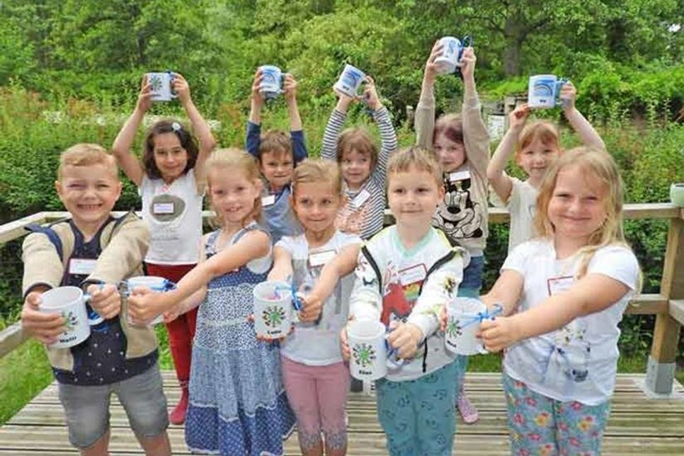 Für sie ist Mitbestimmung ein selbstverständliches Recht: die Kindervertretung des AWO-Kinderhauses verabschiedet sich in die Schule.