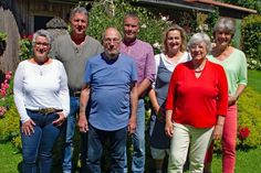 Vorstand der BUG: Hiltrud Tenz, Thomas Pape, Hans-Georg Tenz, Martin Gramkau, Elin Gramkau, Sigrid Meyer-Welzk, Gerda-Maria Roth (v. lks.).