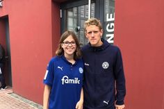 Auch Johannes van den Bergh (mit Fan Valena) bleibt ein Storch