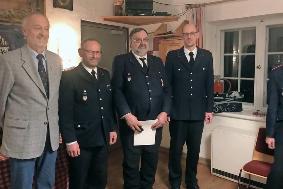 Karsten Sachau, Matthias Dammer, Kurt Winkler, Björn Sachau (v. lks.).