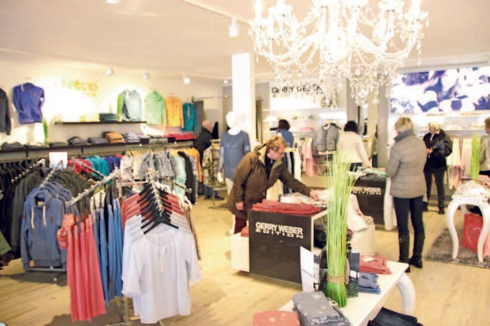 Ein Blick in das komplett umgestaltete Geschäft.