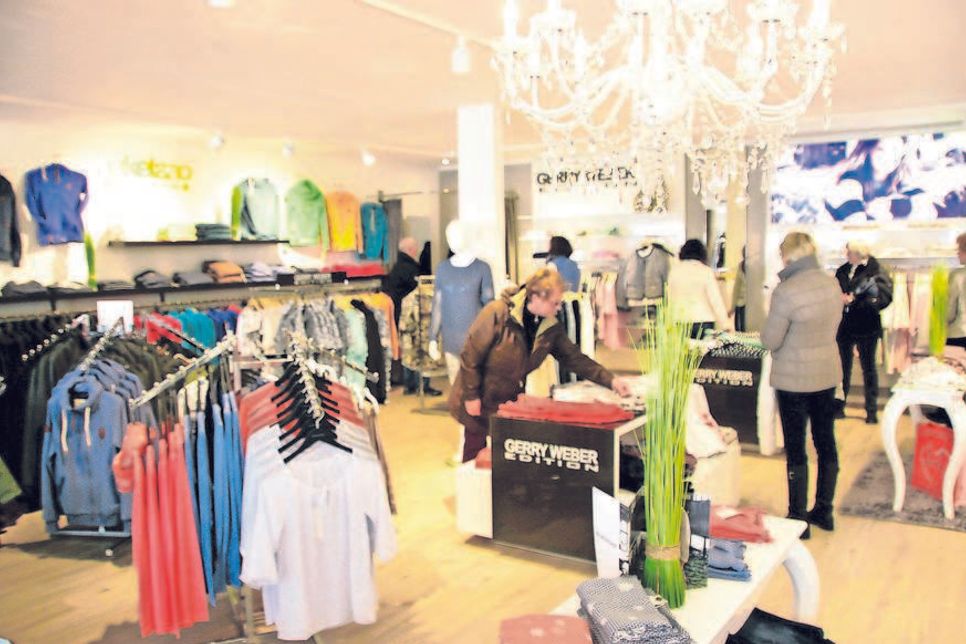 Ein Blick in das komplett umgestaltete Geschäft.