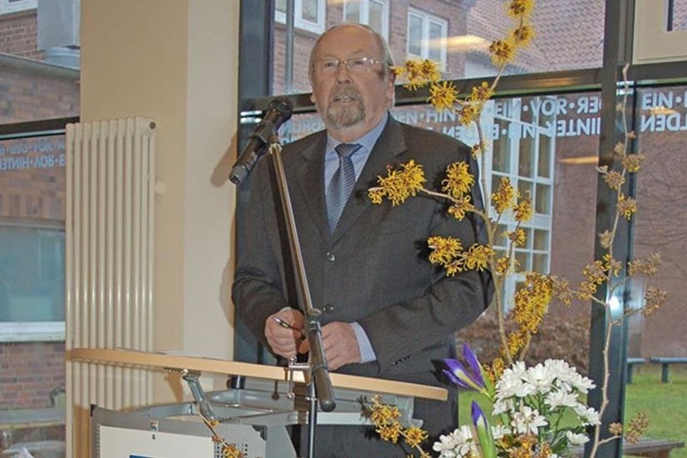 Als Moderator des Jahresempfangs fungierte Bürgervorsteher Hans-Jürgen Gärtner.
