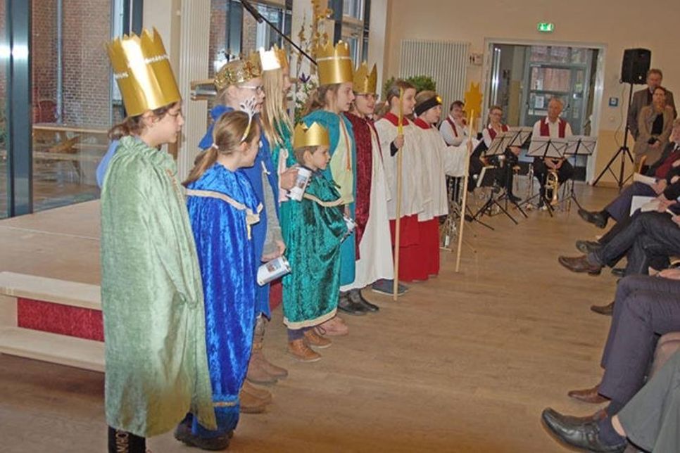 Die Sternensinger brachten den Preetzern Segenswünsche.