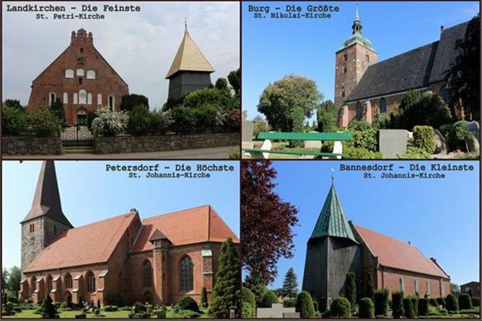 die Kirchen von Fehmarn