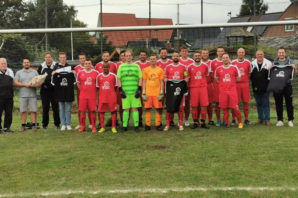 Haustechnik Knoll unterstützt die 1. Herren.