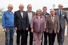 Vorstand Kreisverband Ostholstein-Plön: Peter Fehlandt (Grömitz), Rolf Riedel (Eutin), Michael Heesch (Bliesdorf), Heidi Adams (Ratekau), Joachim Kaschner (Ratekau), Erik Stock (Stockelsdorf), Bernd Heuer (Grömitz) (v. lks.).