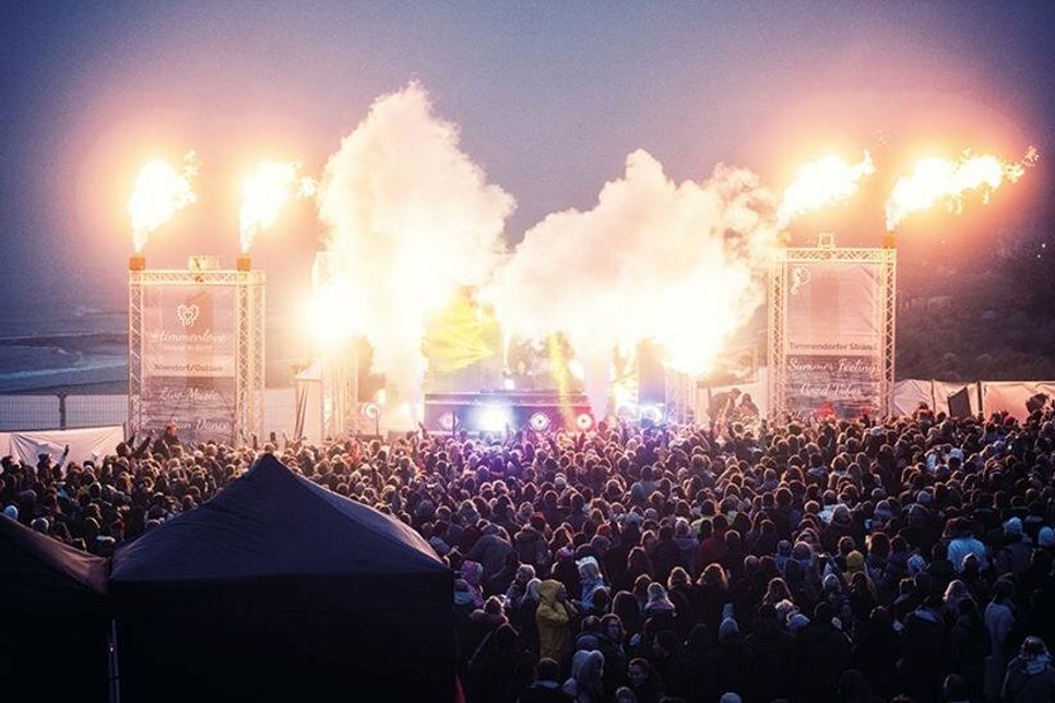Die StrandKonzerte finden vom 2. bis 4. Juni am Niendorfer Freistrand statt.