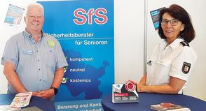 Sie klären über Betrugsmaschen auf: Thomas Käsdorf und Silke Ziemann.