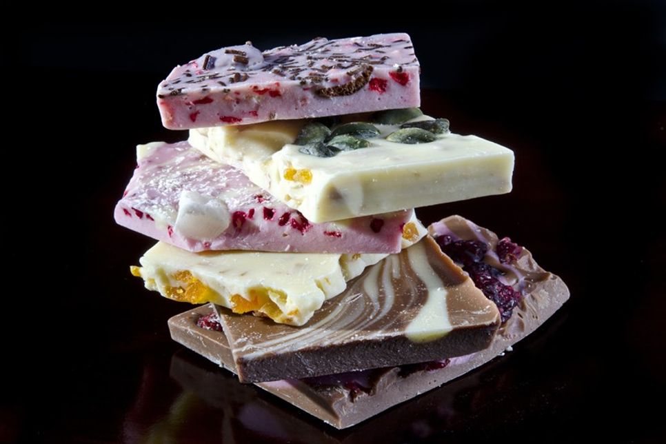 Bruchschokolade ist die ideale Last-Minute-Geschenkidee.