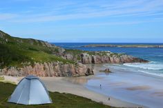Ganz allein in der Natur. Legales Wildcamping liegt immer mehr im Trend.
