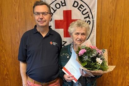 Mitgliedsehrung für 60 Jahre ehrenamtliches Engagement.