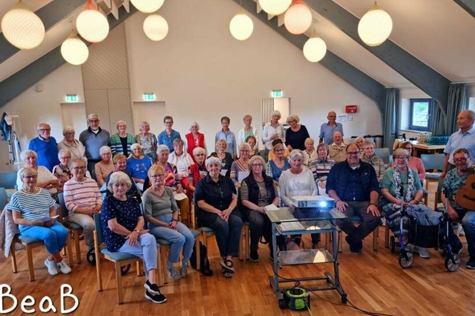 Der Volkslieder-Singkreis trifft sich zweimal im Monat.