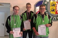 Florian Jeger, Andre Weede, Paul Venohr (v. lks.).