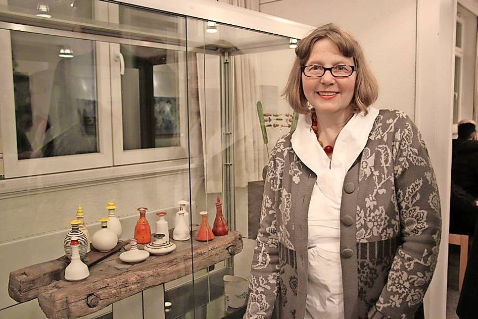 Das neue Mitglied der Ausstellungsgemeinschaft Neustadt: Keramikmeisterin Angela Christiansen.