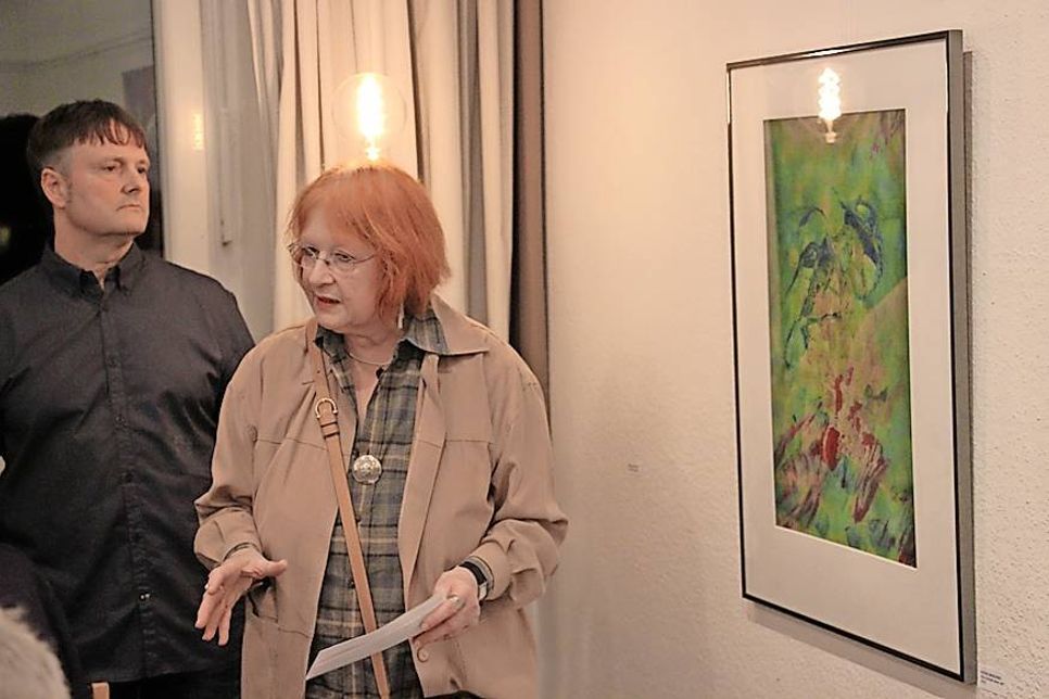 Hans Jörg Schick und Ingrid Maschke.
