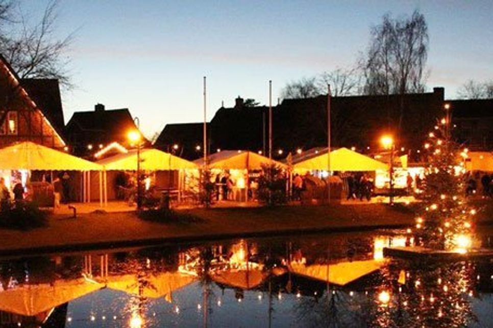 Schönkirchener Weihnachtsmarkt am Dorfteich findet am 30. November und 1. Dezember statt.
